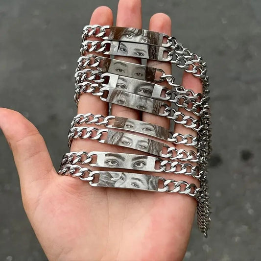 Custom human eye bracelet- Aquua jewellery