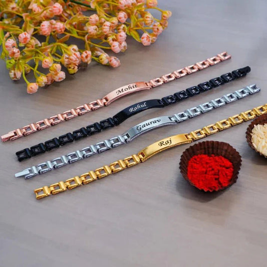 Personalized Name Bracelet – Custom Engraved Gift